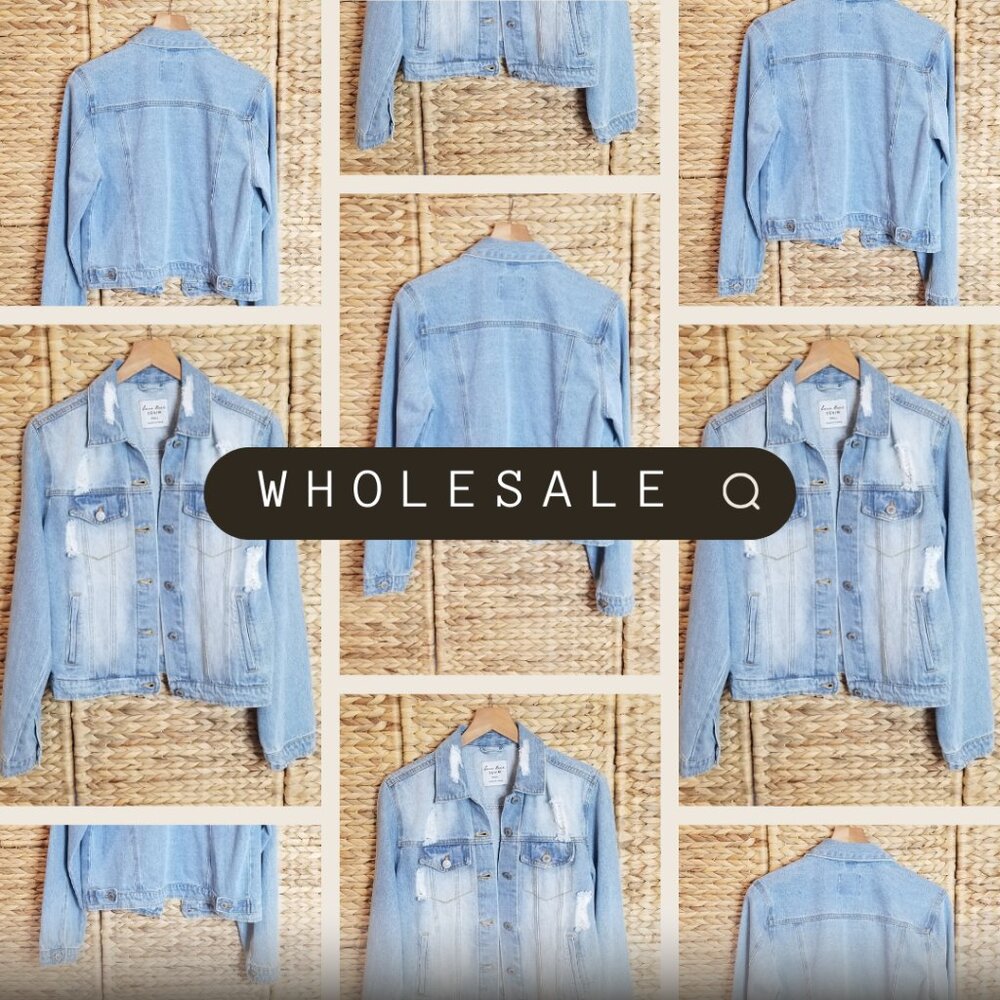 WHOLESALE * 5 DENIM JACKET // BOUTIQUE CLOSING // EVERYTHING MUST GO